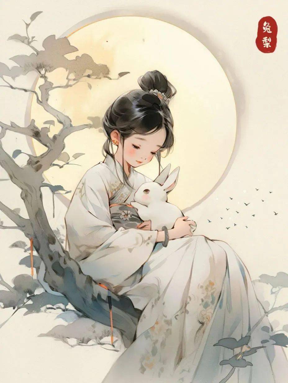 玉兔怎么画,玉兔怎么画简单又可爱