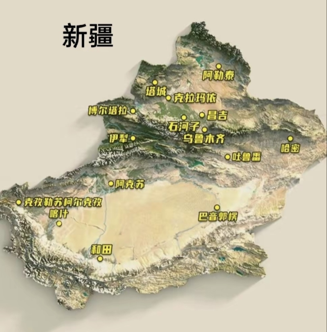 新疆省有哪些市,新疆省有哪些市的名字