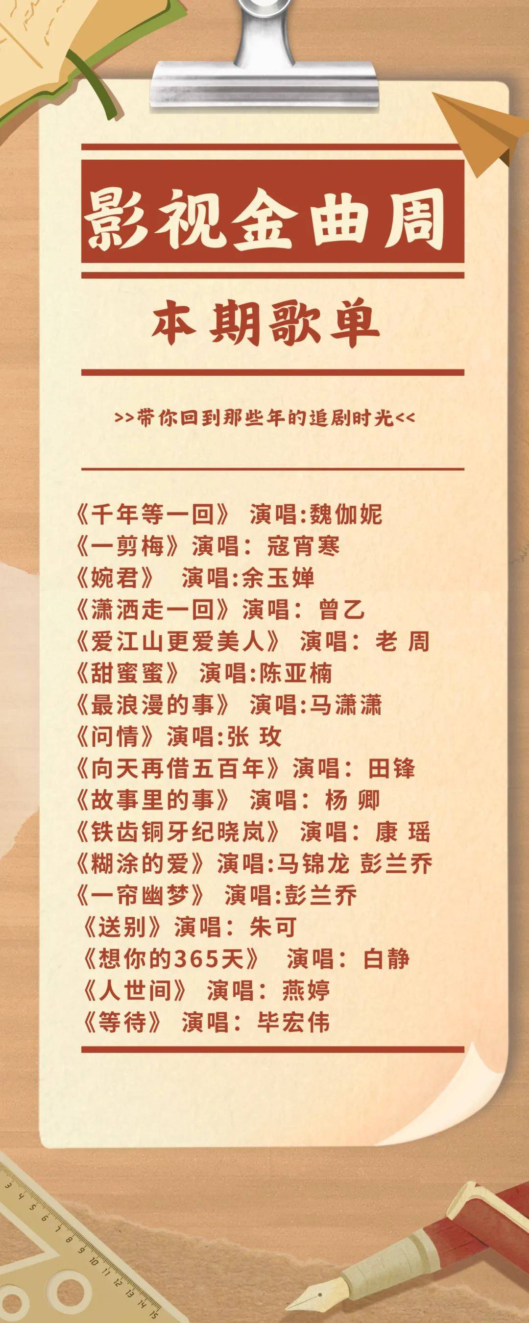 经典电视剧主题曲