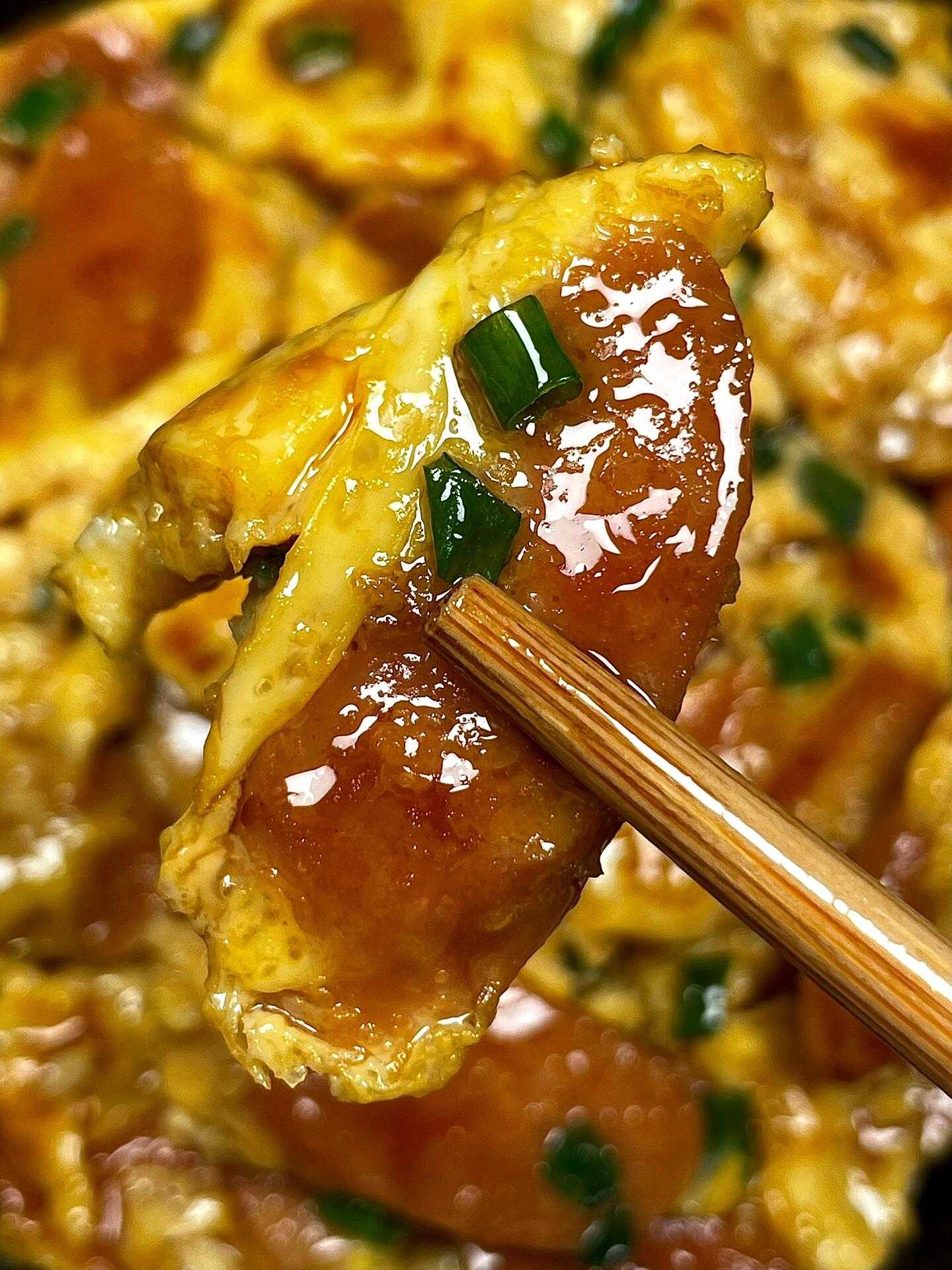 火腿炒蛋的做法,火腿炒蛋先炒什么