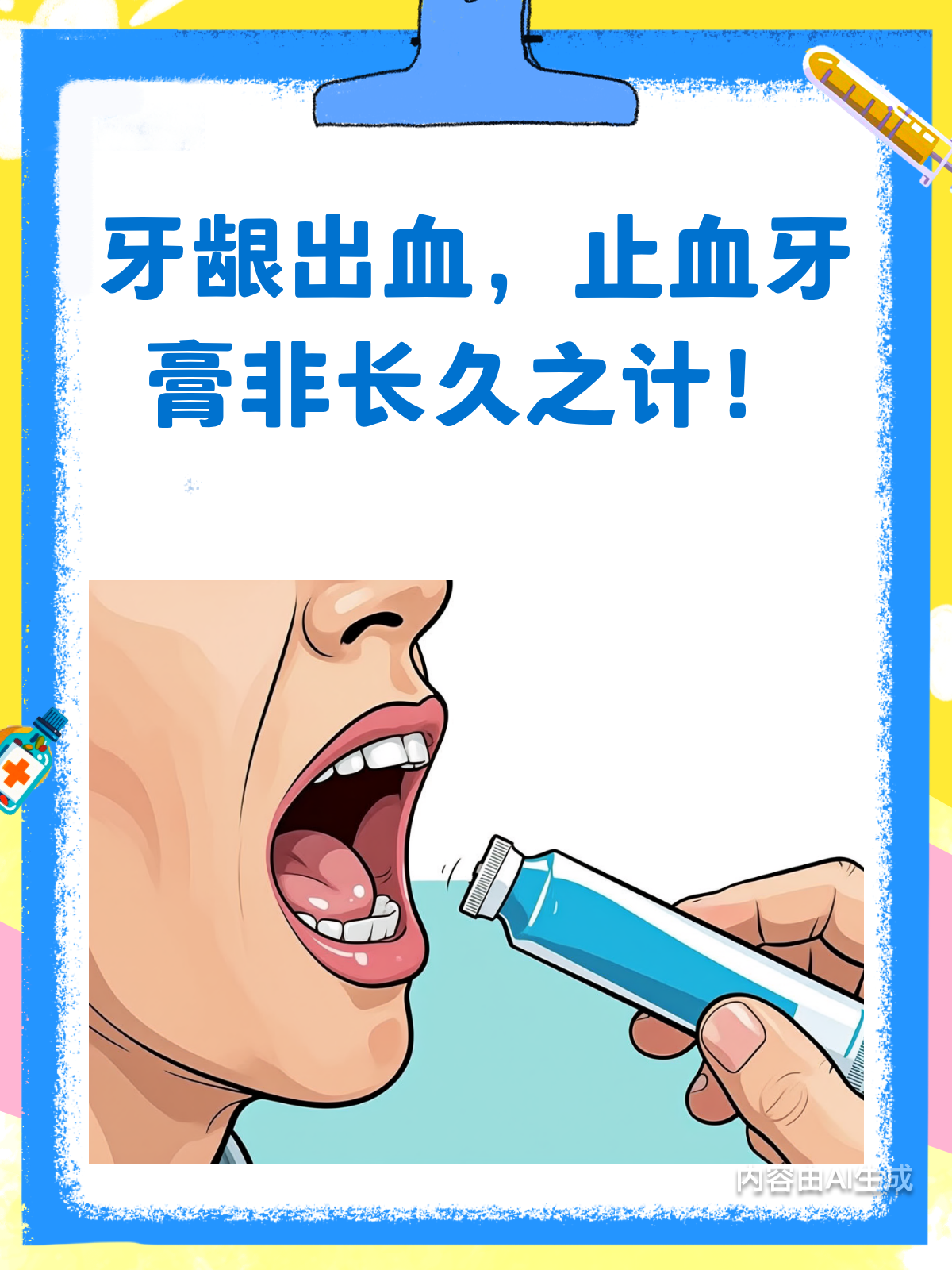 牙龈出血如何快速止血