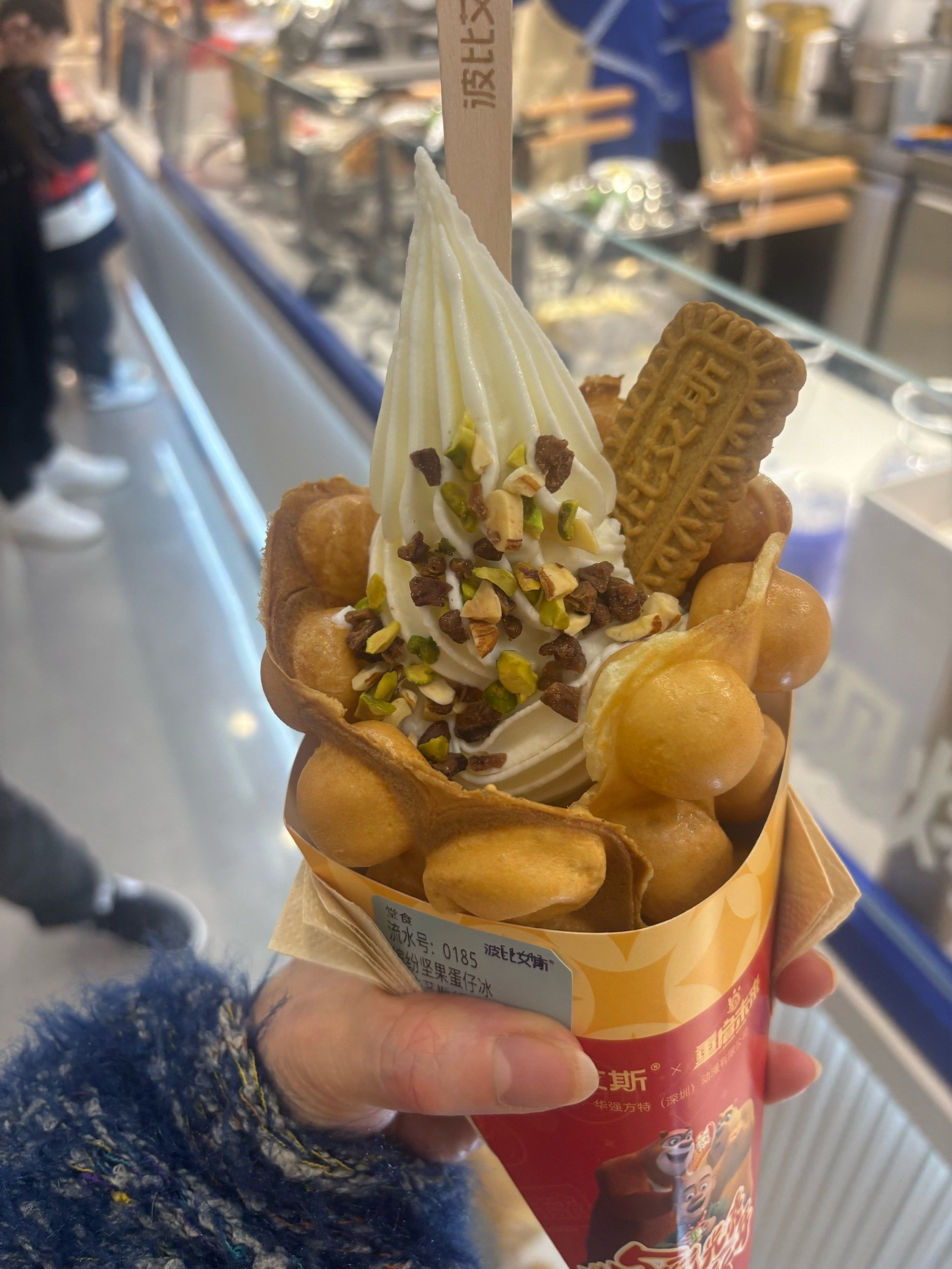 鸡蛋仔冰淇淋做法