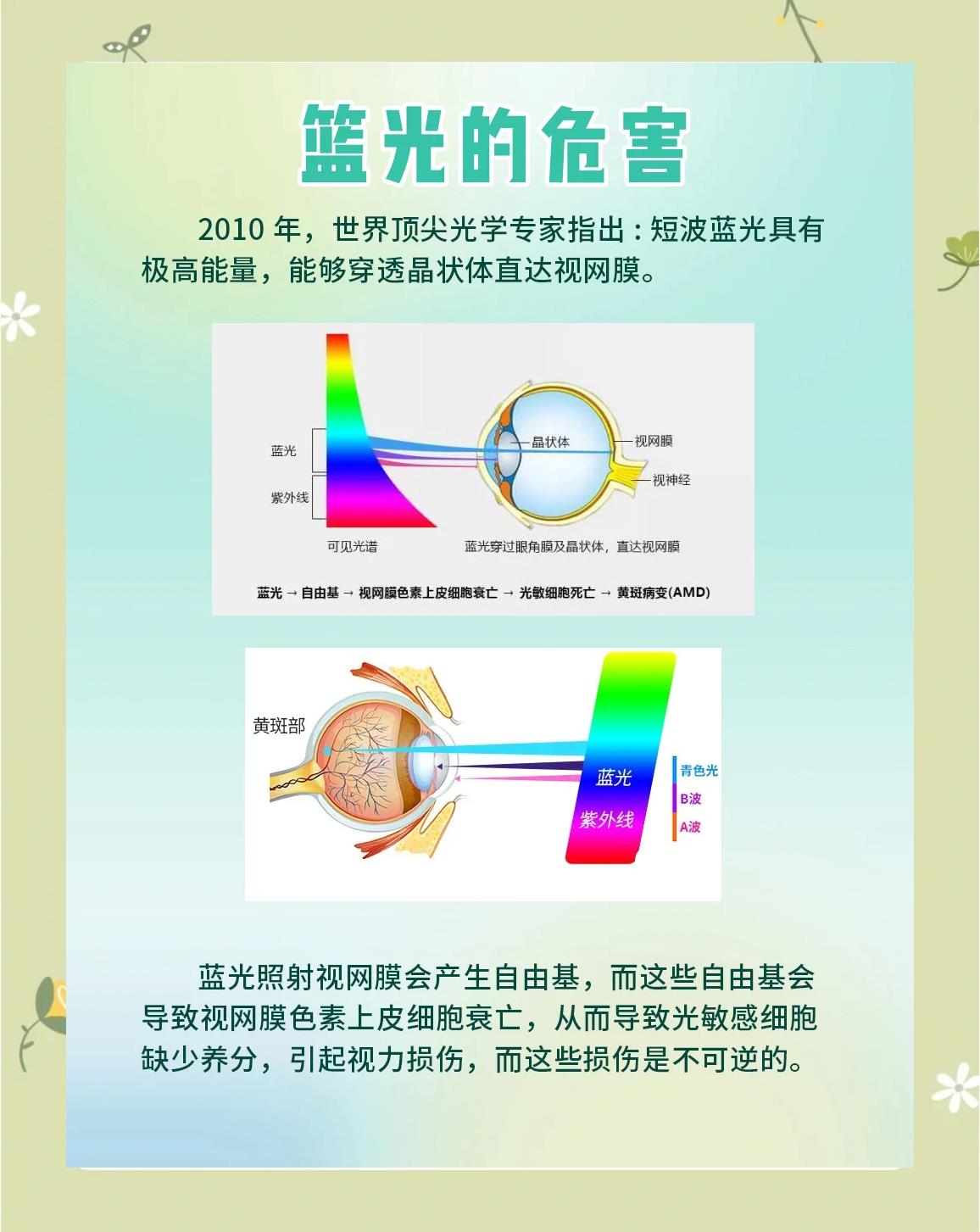 防蓝光的镜片对眼睛有什么坏处,防蓝光的镜片对眼睛有什么坏处呢