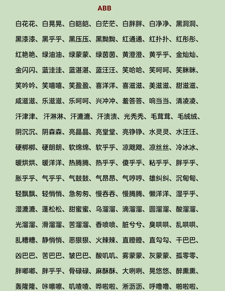 笑眯眯类似的词语有哪些