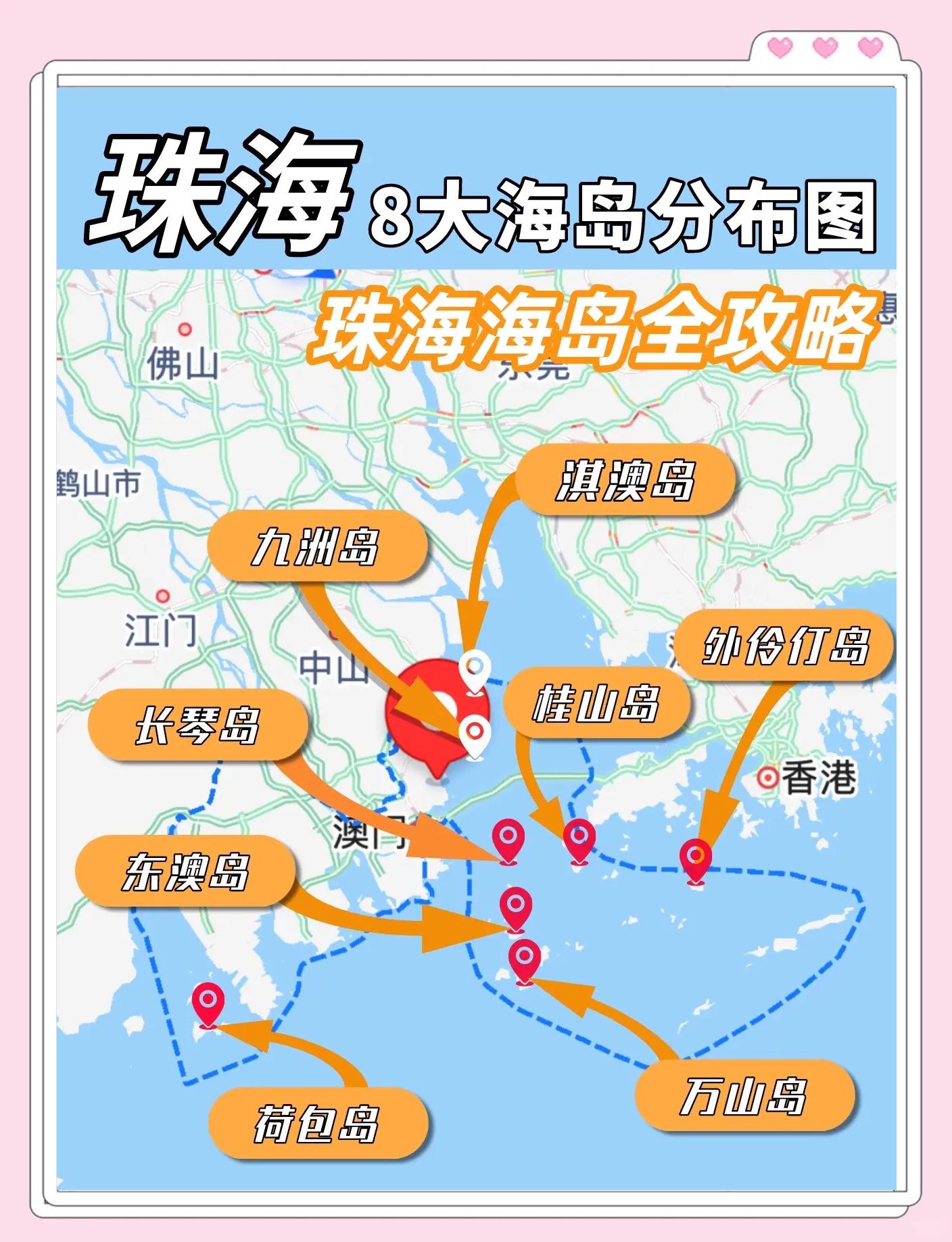 珠海有哪些旅游岛