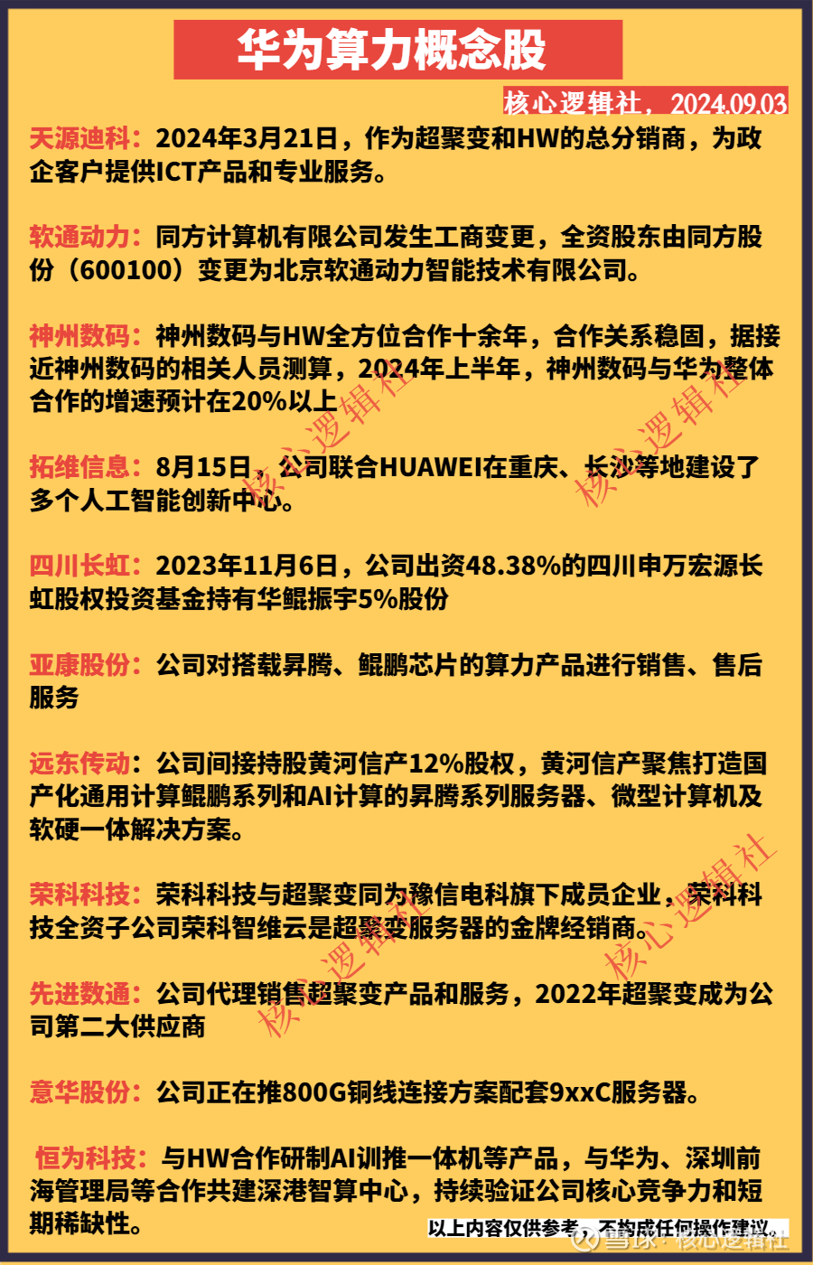 华为概念股龙头一览,华为概念受益最大龙头