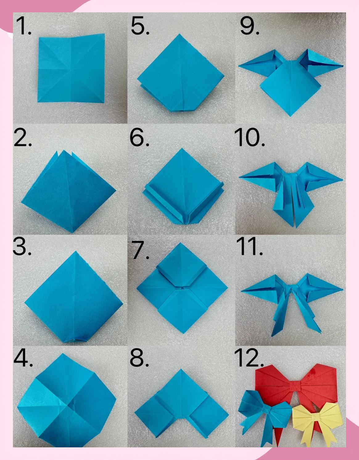 手工怎么制作双蝴蝶结的系法,手工怎么制作双蝴蝶结的系法图片