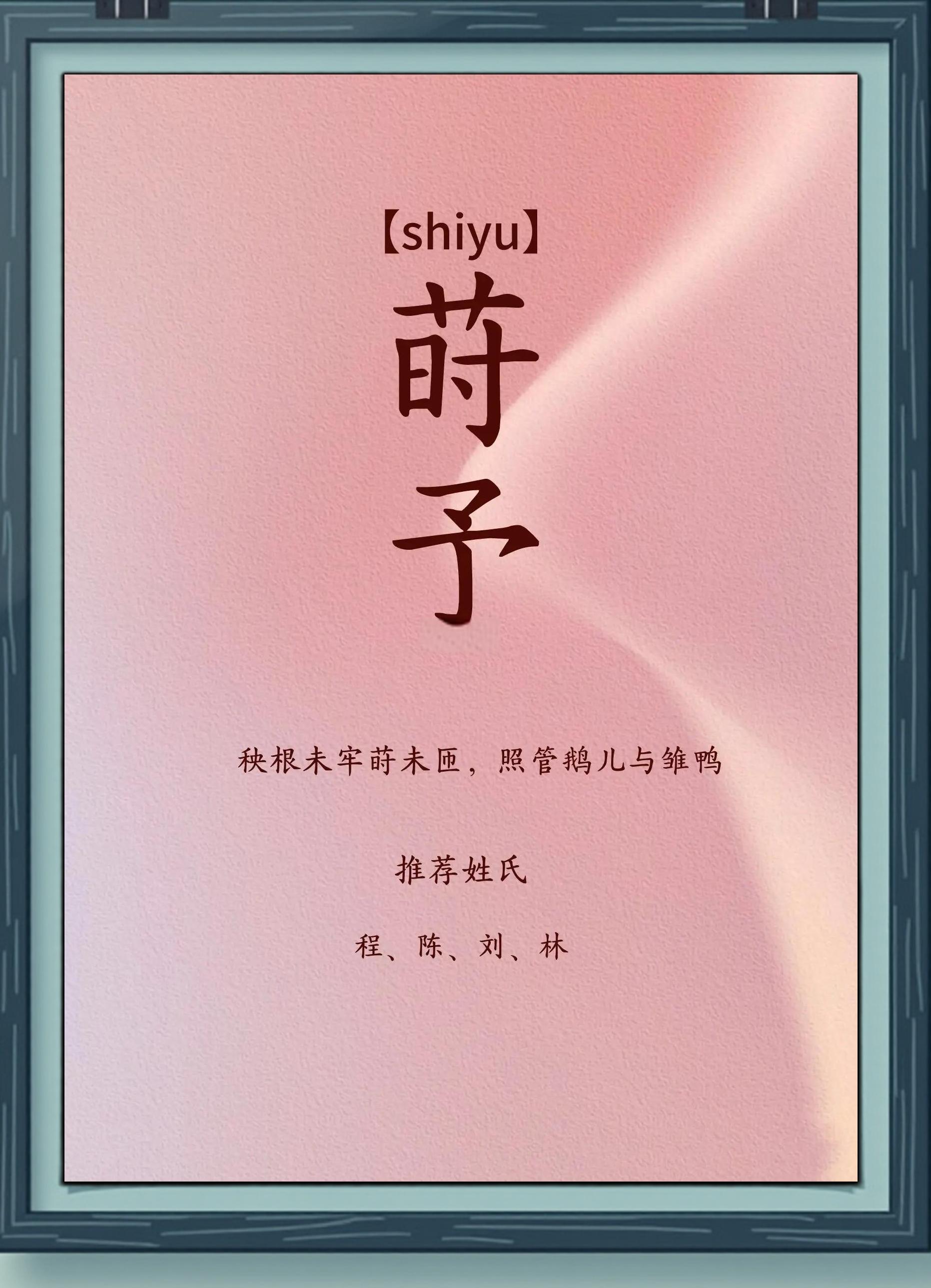 韵字起名的含义是什么,韵字起名的含义是什么呢