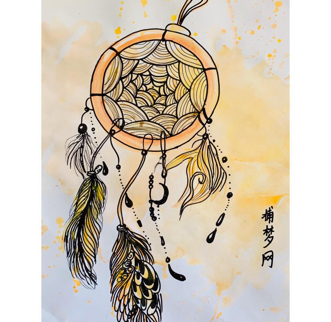 如何制作捕梦网,如何制作捕梦网简单