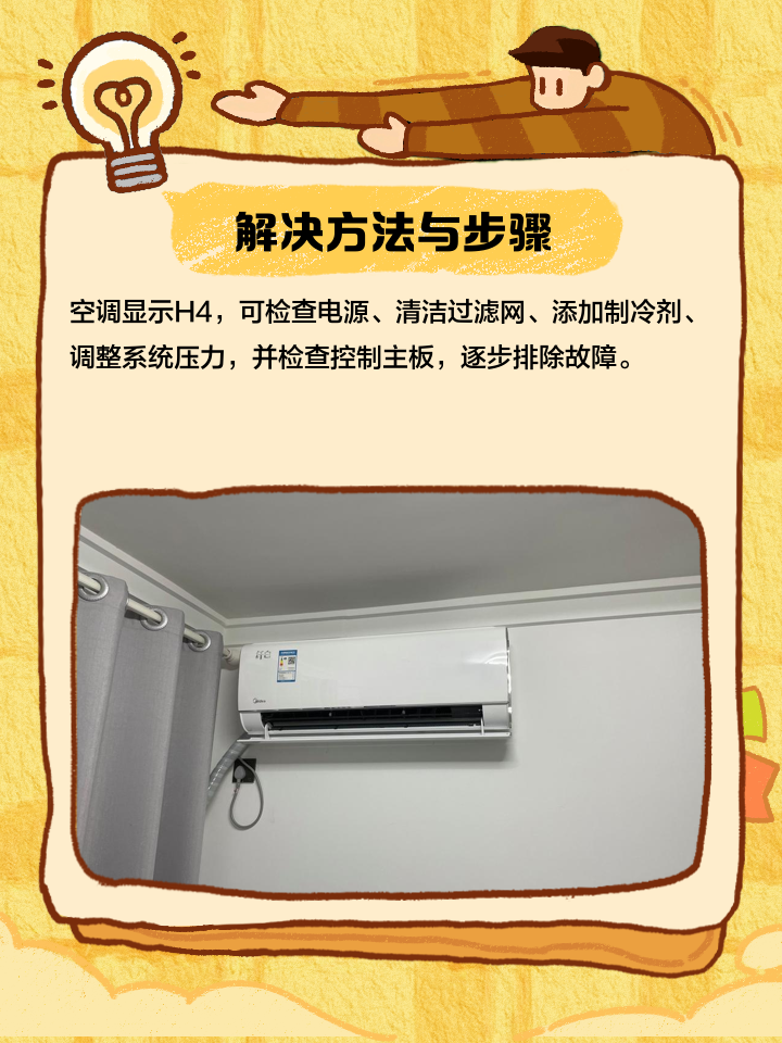 格力空调显示h4是什么原因,格力空调显示h4怎么办