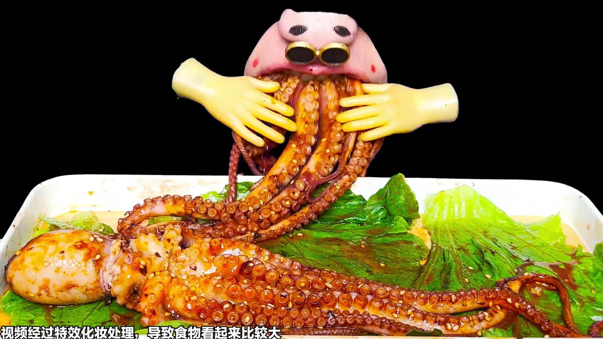 大爆头八爪鱼做法,爆头八爪鱼做法教程