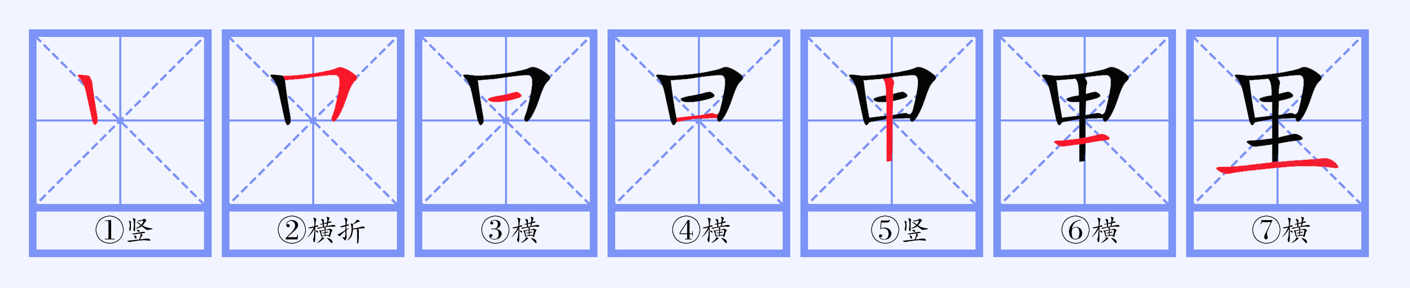 里的笔顺写法介绍里的笔顺怎么写,里的笔顺写法介绍里的笔顺怎么写呀