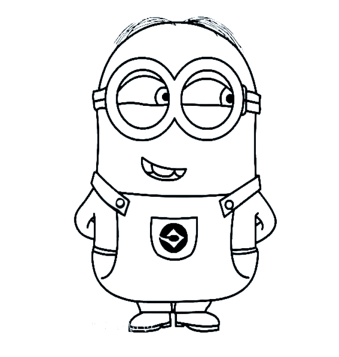 神偷奶爸小黄人简笔画教程,神偷奶爸小黄人简笔画教程图片