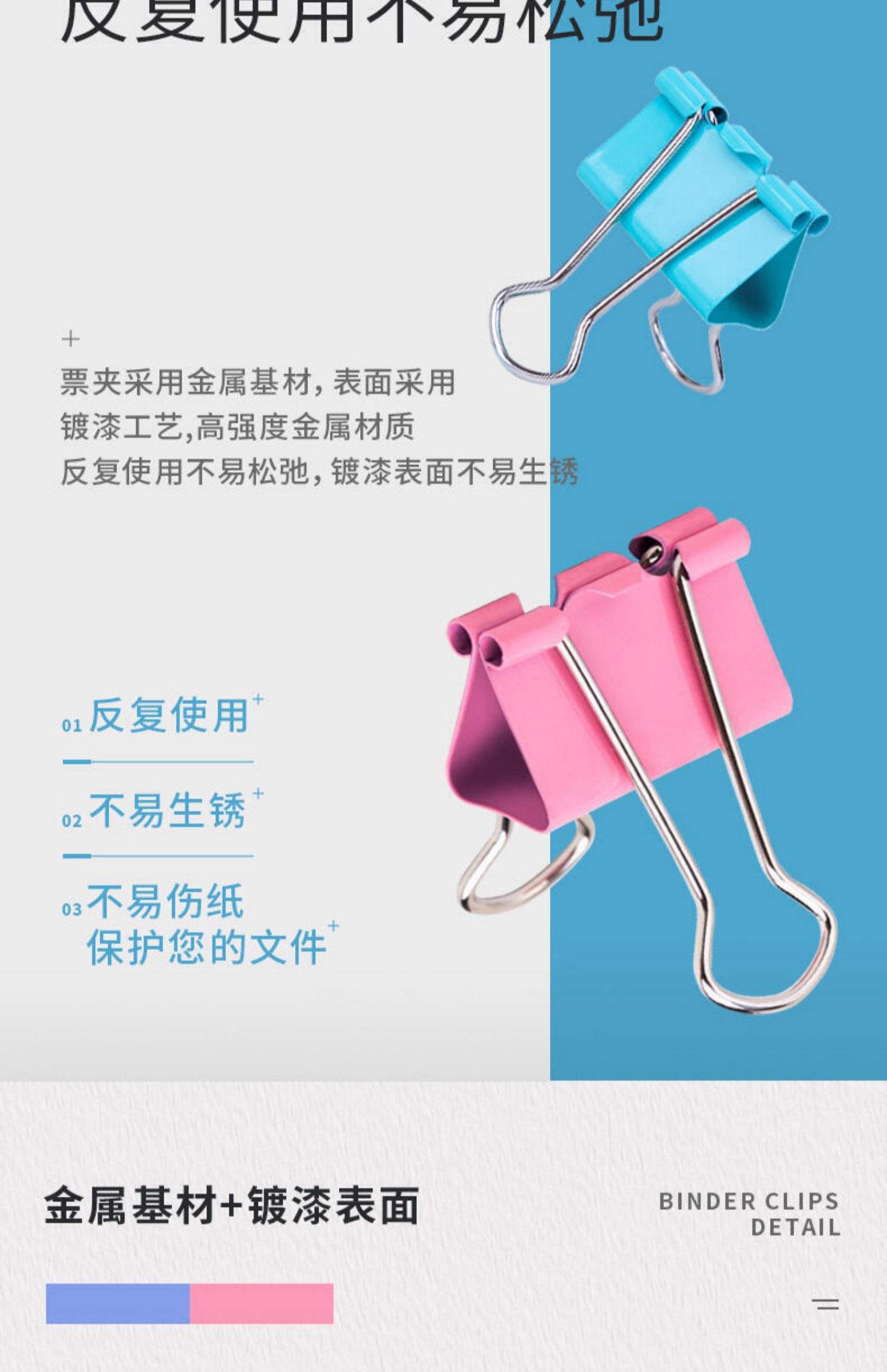 长尾夹有哪些类型,长尾夹有哪些类型的夹子