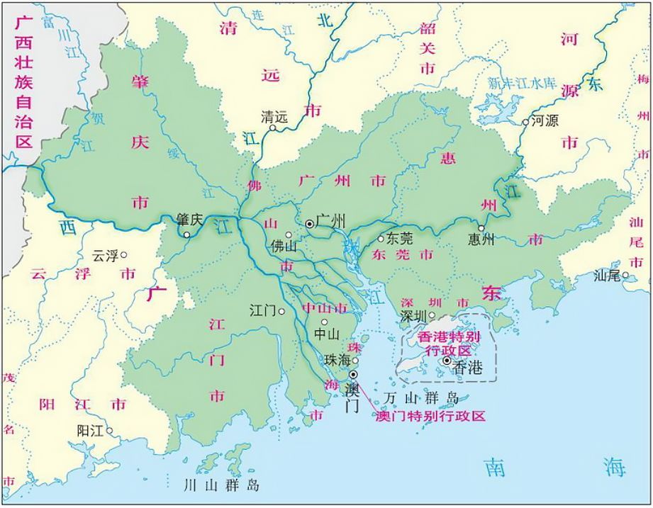 珠江是哪里,珠江是在哪里