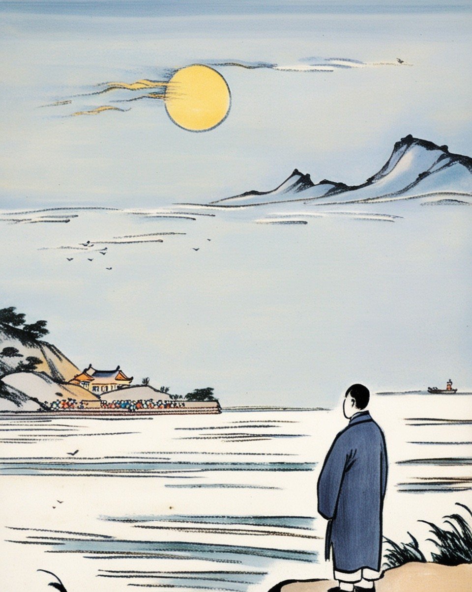 白发渔樵江渚上,白发渔樵江渚上全诗读音