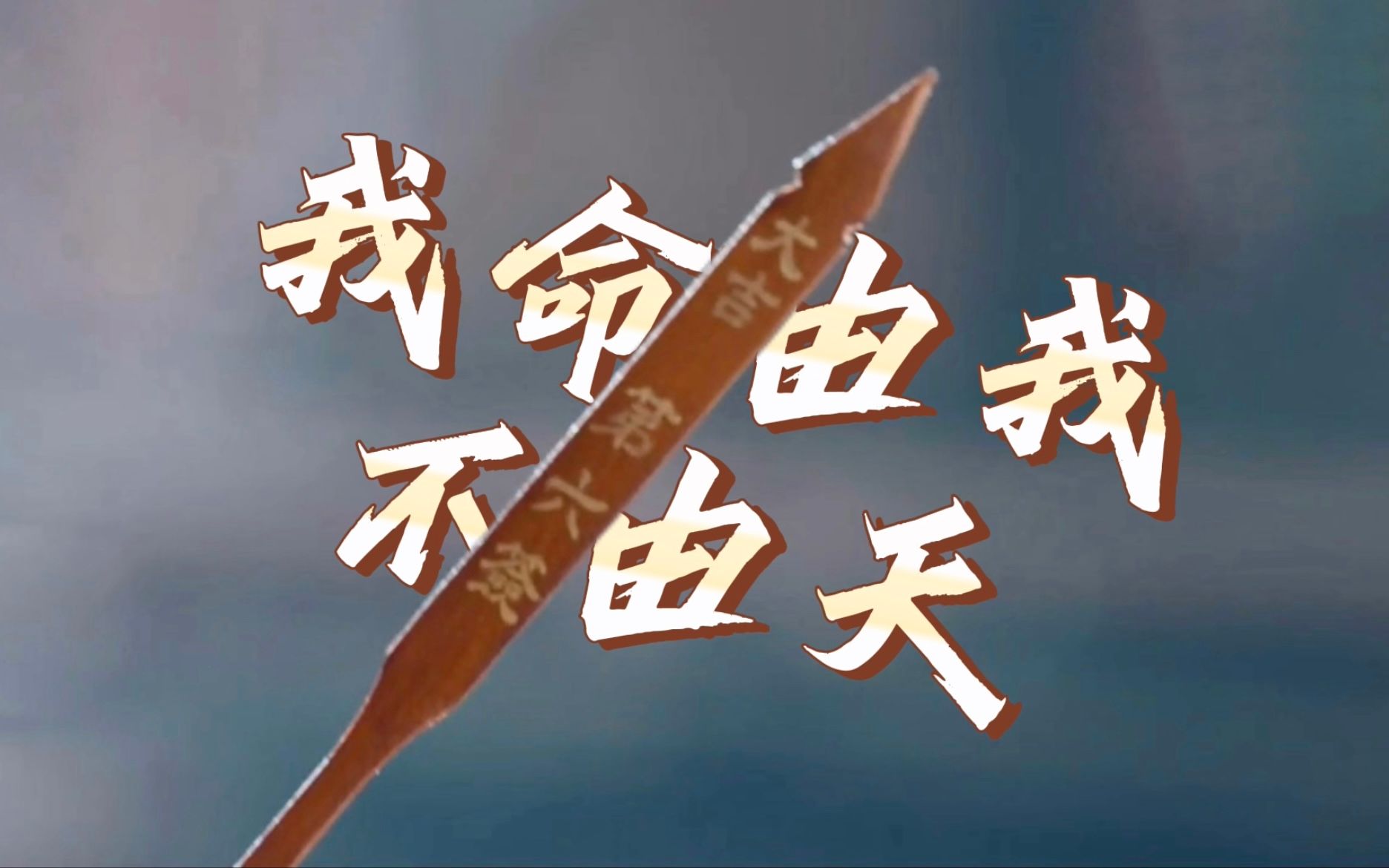 我命由我不由天的意思