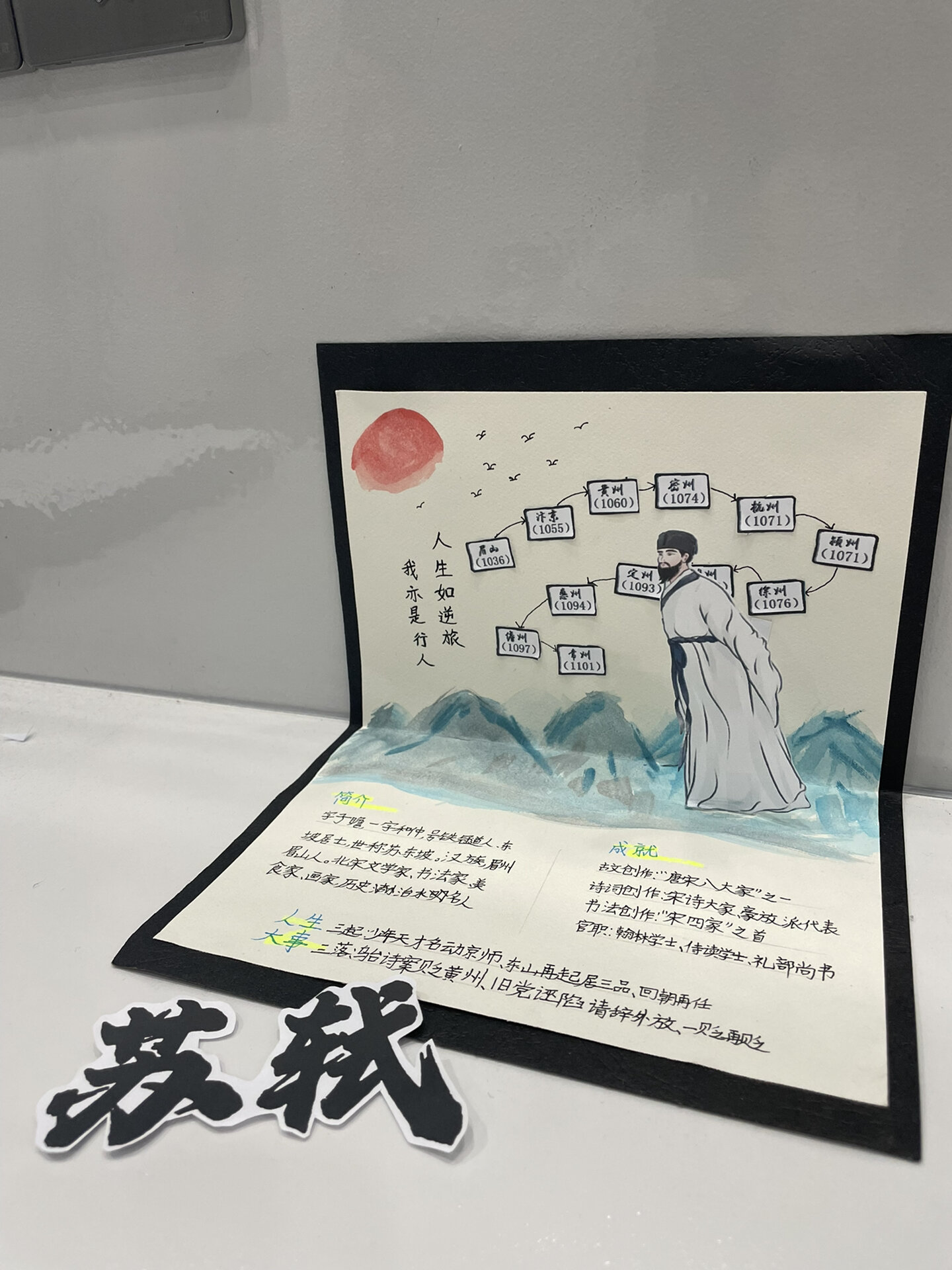 苏轼生平简介,苏轼生平简介概括