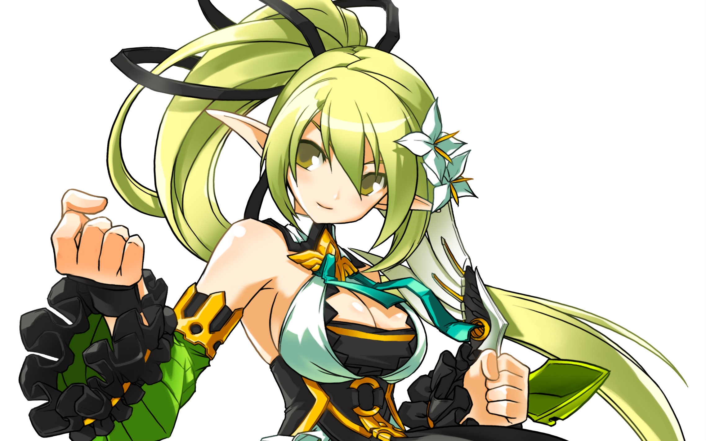 艾尔之光没有眉毛的是哪些角色,